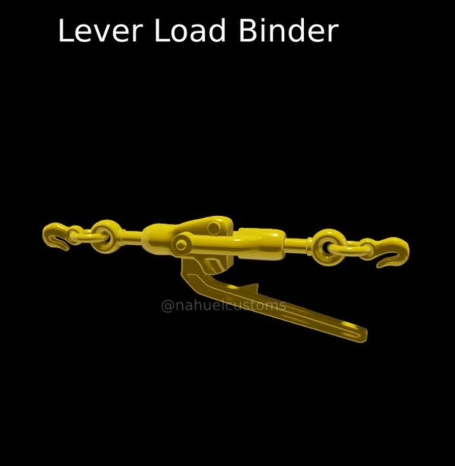 1/16 Lever Lock Load Binders Set Of 6