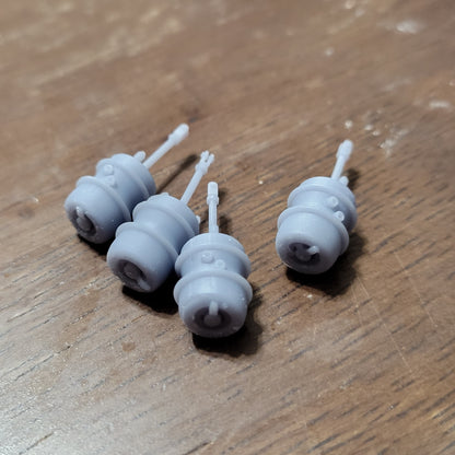 1/16 Detailed Rear Brake Canisters w/ Air Inlets