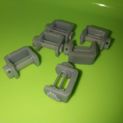 1/16 Scale 3d Printed ResinStrap Winches For Scale Trucks (set of 6)