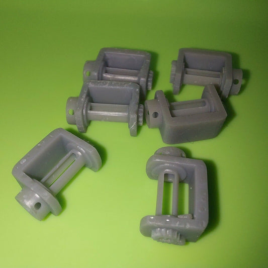 1/16 Scale 3d Printed ResinStrap Winches For Scale Trucks (set of 6)