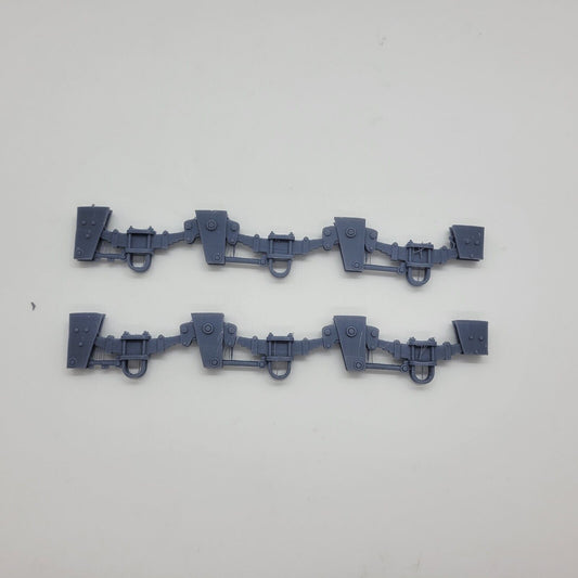 1/24 1/25 3d Printed Resin Tri Axle Trailer Spring Suspension