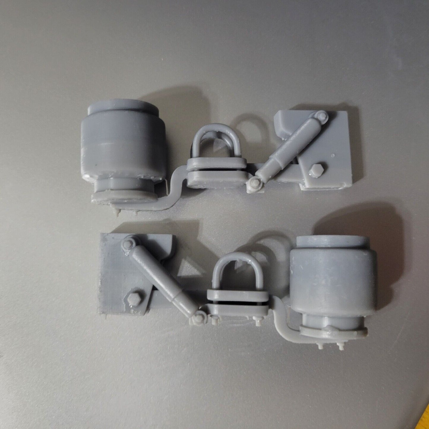 1/16 3d Printed Resin Underslung Trailer Suspension For Scale Model Trucks