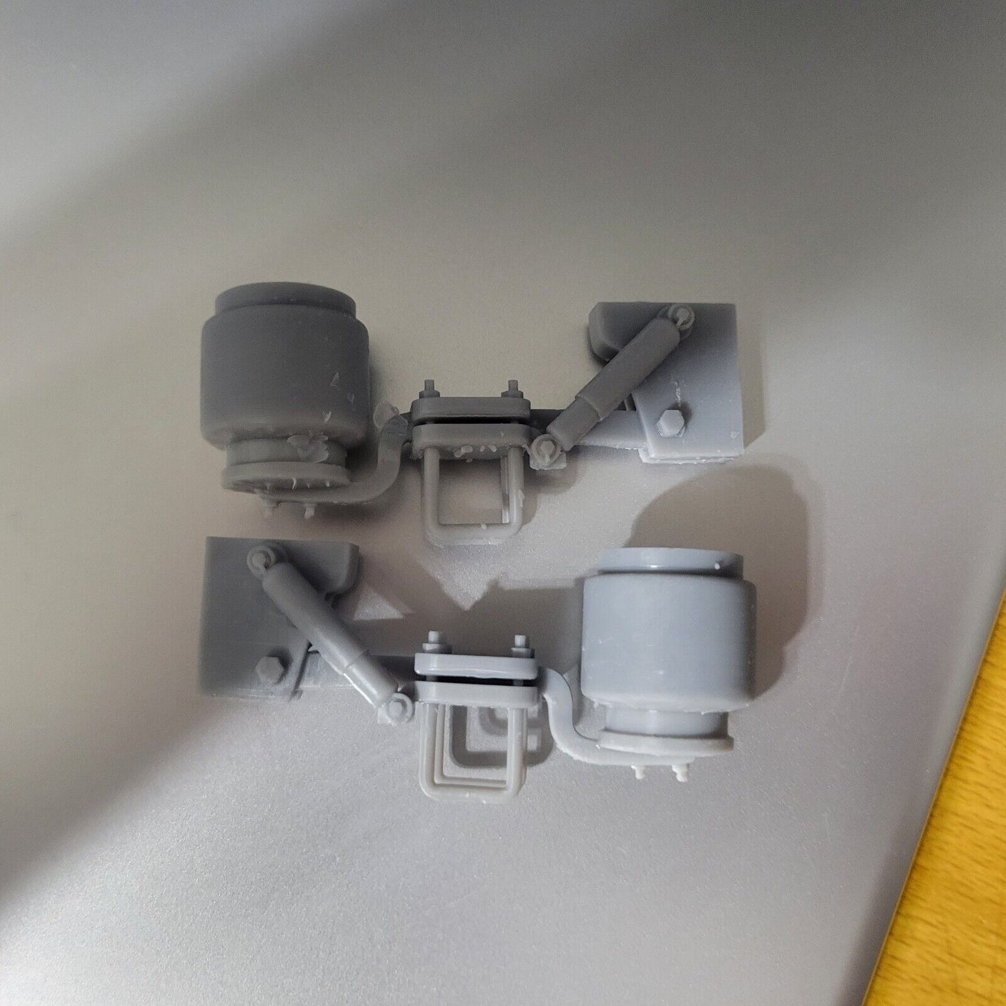 1/16 3d Printed Resin Overslung Trailer Suspension For Scale Model Trucks