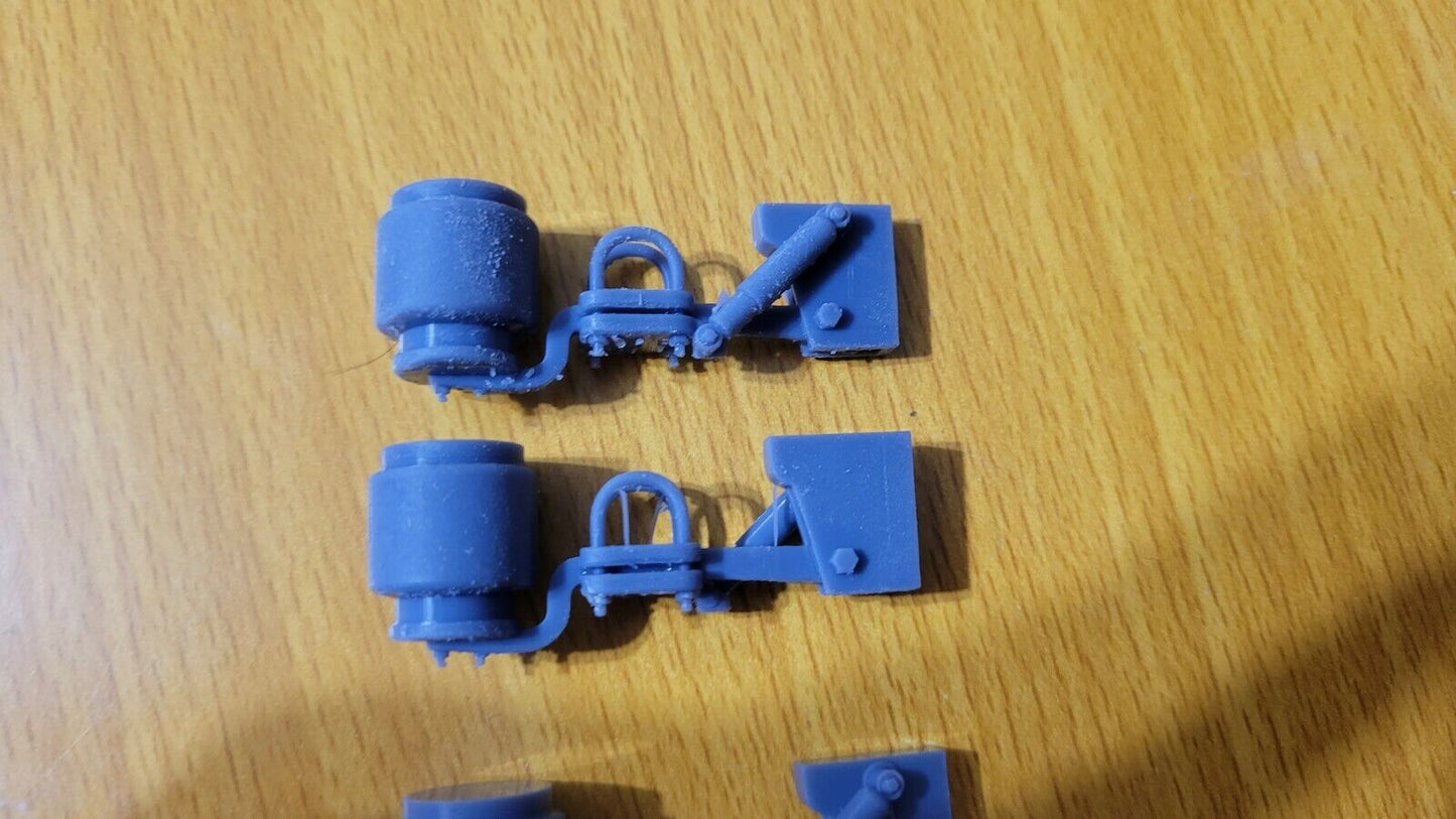 1/24 1/25 3d Printed Resin Overslung Suspension For Model Trucks Trailers