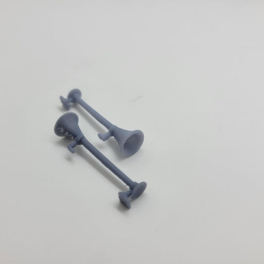 1/24 1/25 3d Printed Round Truck Air Horns Italeri Amt Moebius