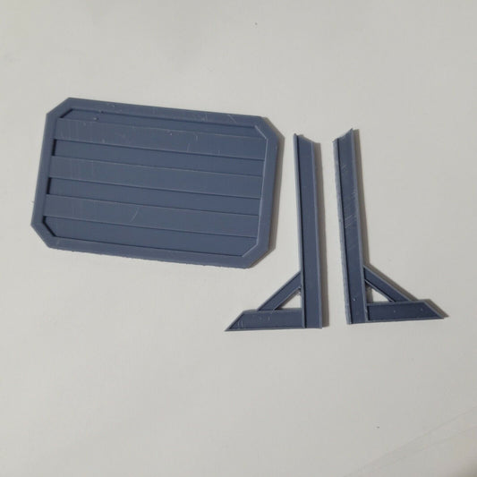 1/24 1/24 3D Printed Solid Cab Gaurd For Scale Model Trucks