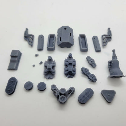 1/16 3d Printed Resin 572 Big Block Engine Kit